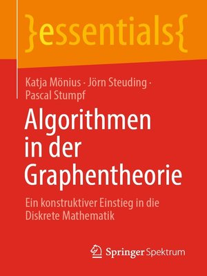 cover image of Algorithmen in der Graphentheorie